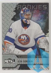 2020-21 Skybox Metal Universe Ilya Sorokin #141 Rookies